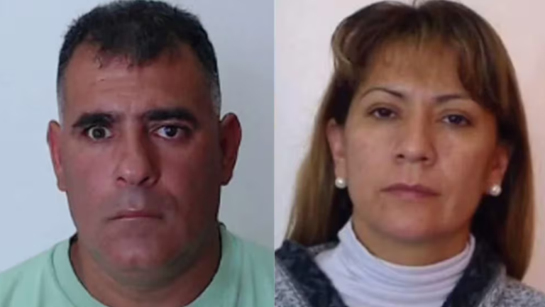 El registro de Interpol de "Pulga" Casco y Lorena Melgarejo.