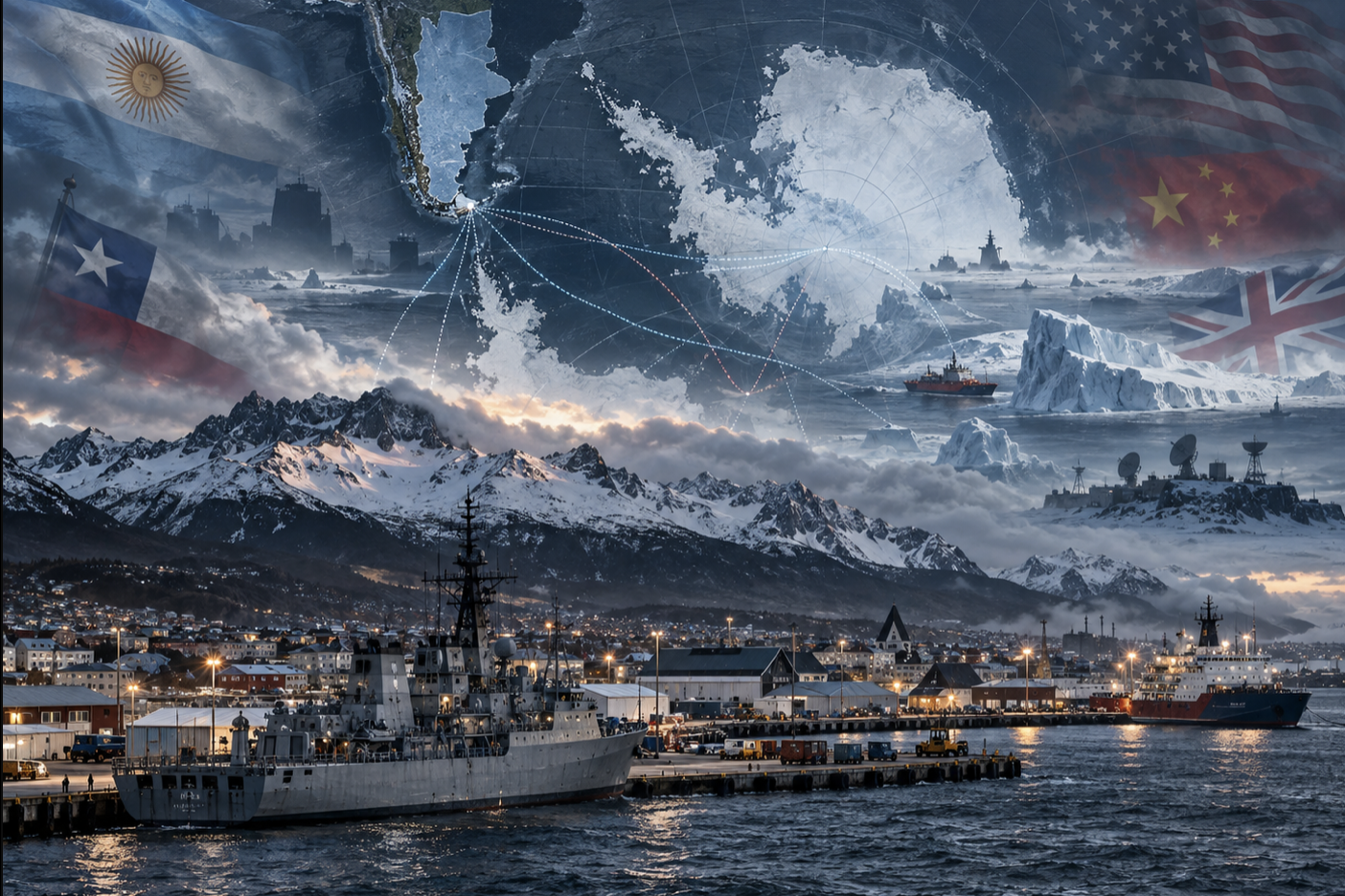 Ushuaia, nodo del fin del mundo